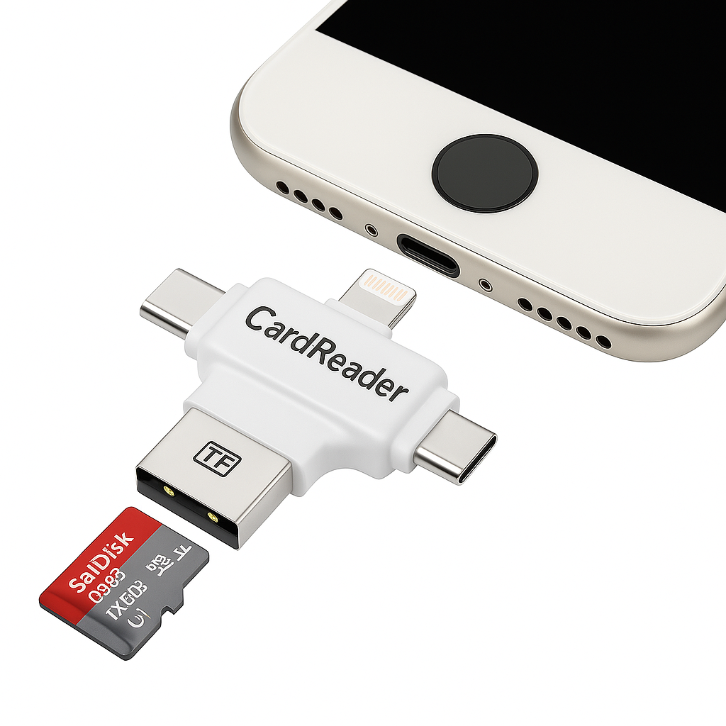 Universal Phone Micro SD Reader